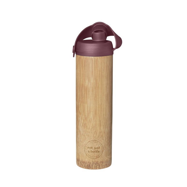 Stylowe butelki na wodę: bambusowa butelka Not Just Bamboo z serii Life