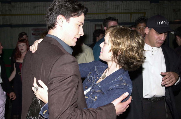 Winona Ryder i Keanu Reeves na MTV Movie Awards 2000.