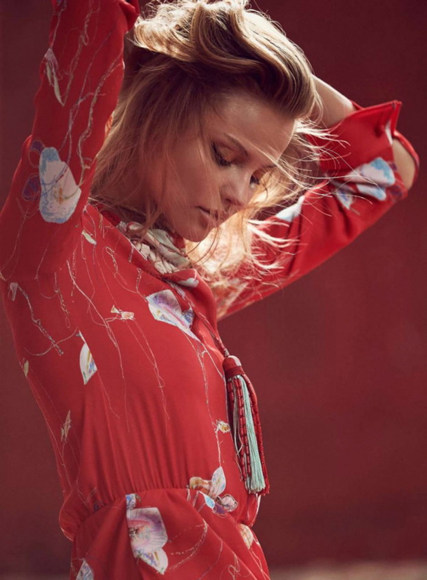 Magdalena Frąckowiak w sesji dla ELLE France