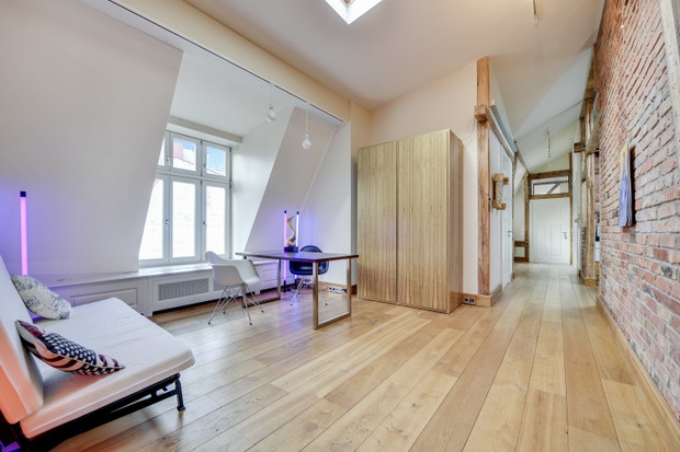 Wnętrze tygodnia: apartament na poddaszu w Sopocie