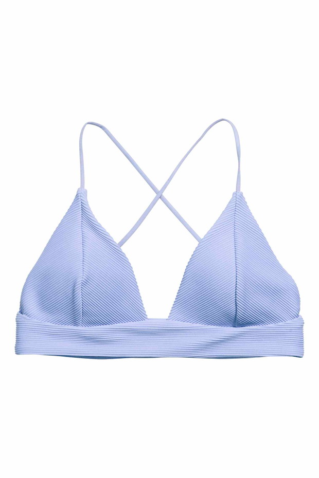 Stroje kąpielowe z sieciówek lato 2016, H&M, góra, 59,90 zł, fot. mat. prasowe