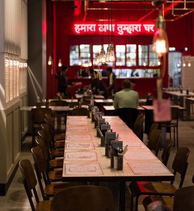 Stylowe wnętrza: indyjskie klimaty we frankfurckiej restauracji
