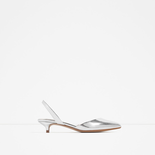Metaliczne buty trendy 2016