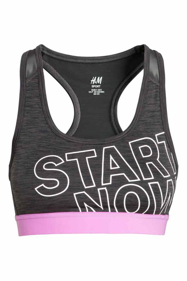 Stroje sportowe z sieciówek wiosna-lato 2016, H&M 39.90 zł, fot. mat. prasowe