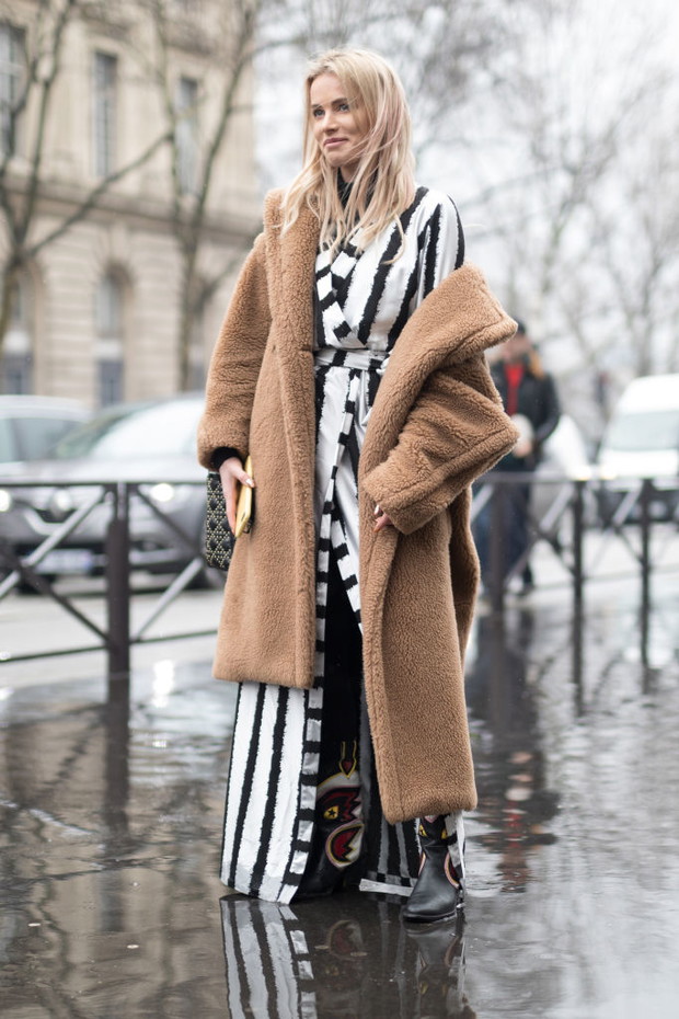 Julia Kuczyńska w teddy coat