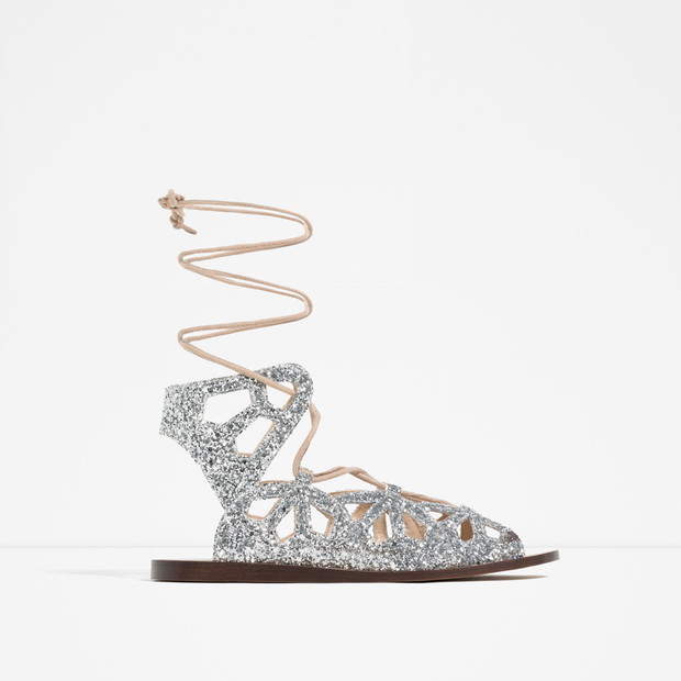 Metaliczne buty trendy 2016