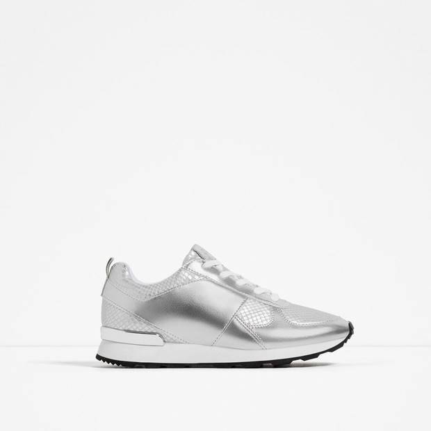 Metaliczne buty trendy 2016