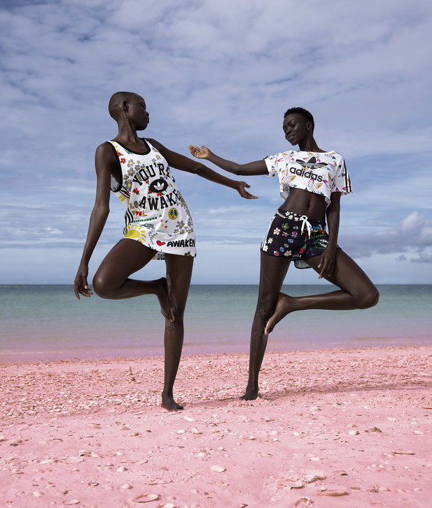 Pharrell Williams x adidas Originals Pink Beach wiosna-lato 2016