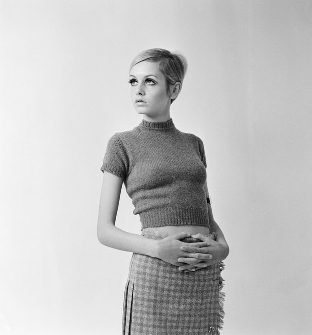 Fryzury z lat 60.: Twiggy