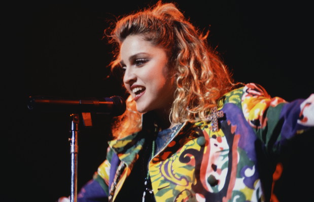 Fryzury z lat 80.: Madonna