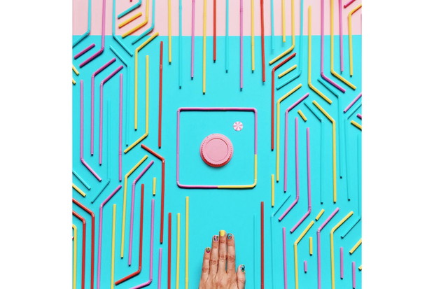 Nowe logo Instagrama - jak je widzą artyści?, fot. instagram tashalakoz