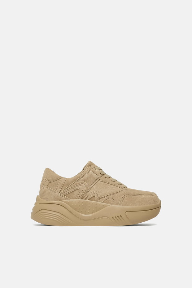 Sneakersy nude