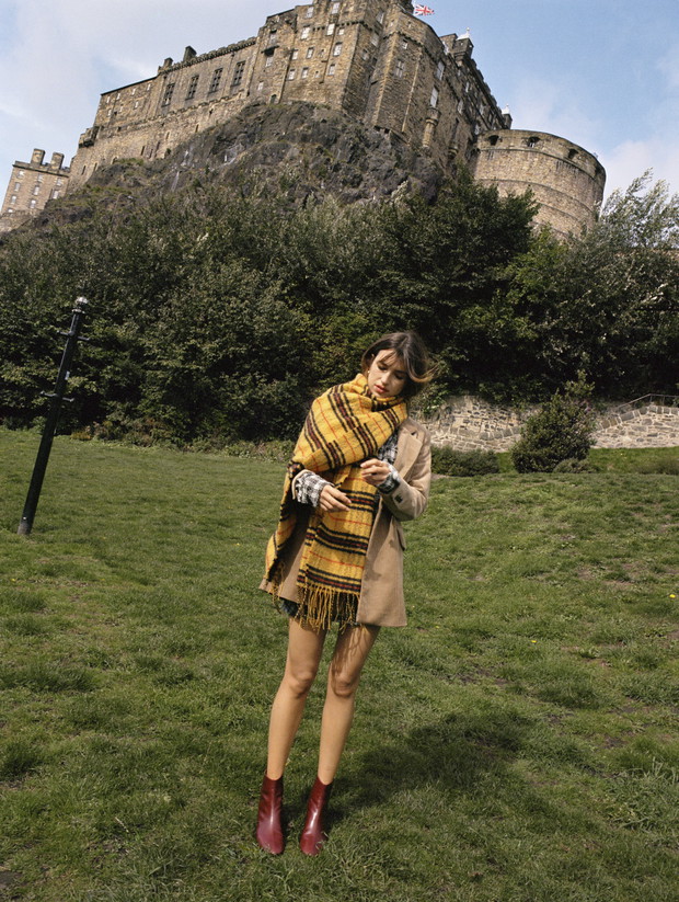 Jeanne Damas w kampanii Mango Journeys jesień 2018