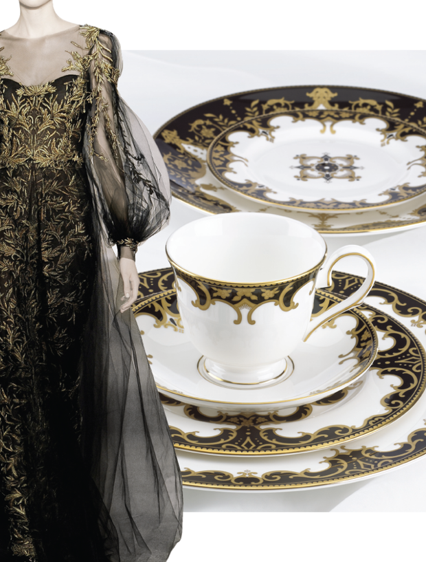 Marchesa: piękne suknie i...porcelana! fot. mat. pras. Lenox