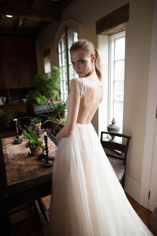 Magdalena Frąckowiak w sukniach ślubnych Berta Bridal