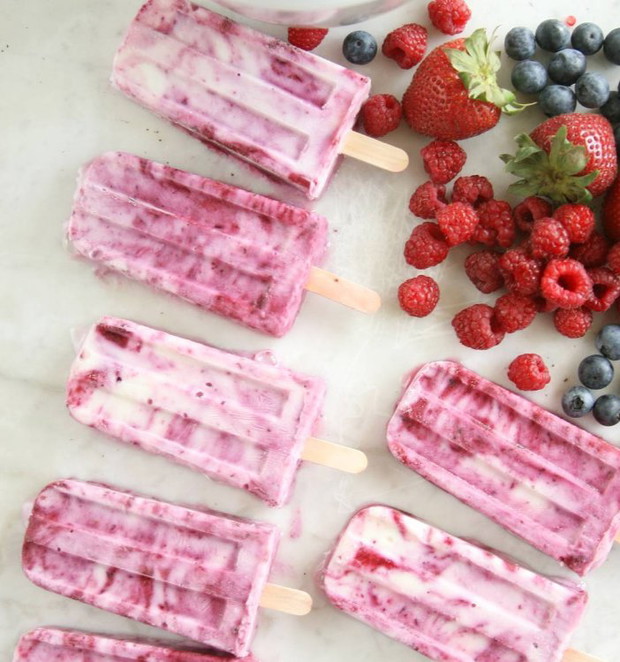 #SmoothiePops: kulinarny hit na lato 2016, fot. @carolinafarmhousekitchen