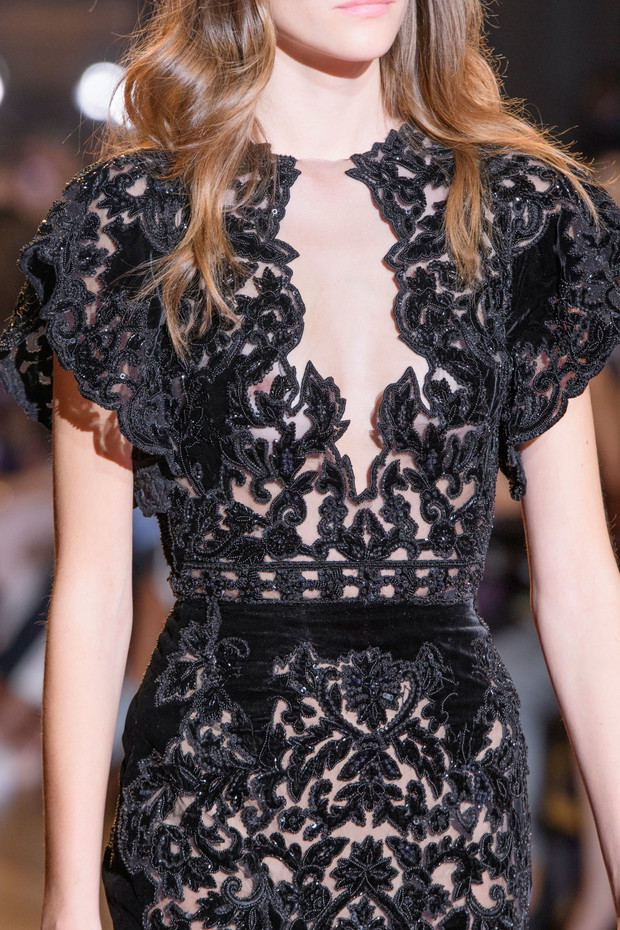 Zuhair Murad haute couture jesień-zima 2016/2017 - detale, fot. Imaxtree