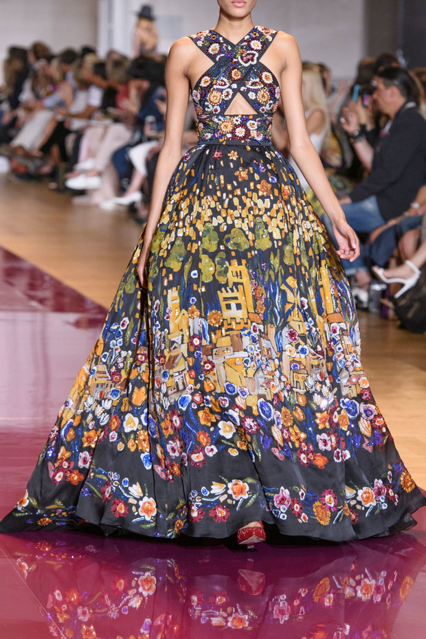 Zuhair Murad haute couture jesień-zima 2016/2017 - detale, fot. Imaxtree