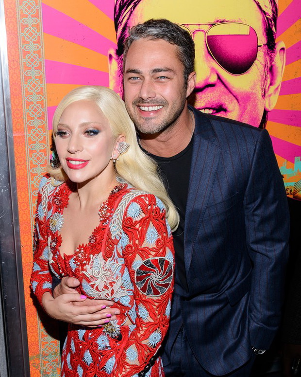 Lady Gaga i Taylor Kinney na premierze Rock the Kasbah, 2015 rok, fot. East News