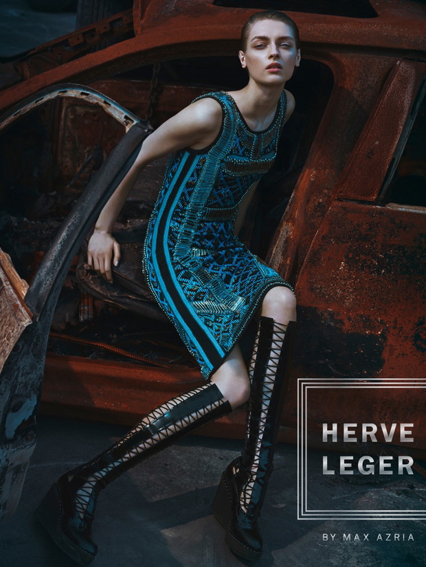Kampania Hervé Léger jesień-zima 2016/2017