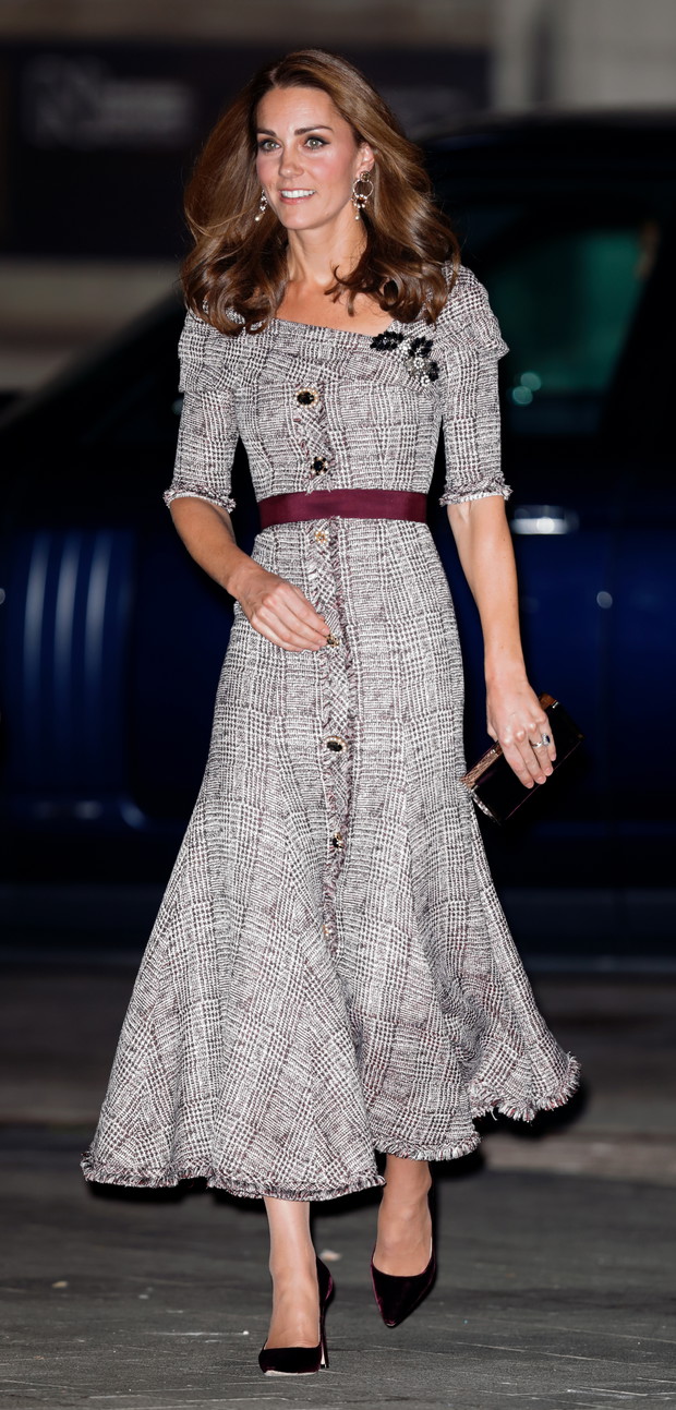 Kate Middleton w sukni Erdem na otwarciu V&A Photography Centre w Londynie