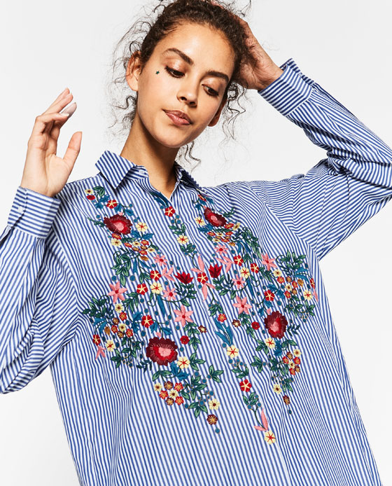 Mikrotrend: hafty, Zara, 139 zł