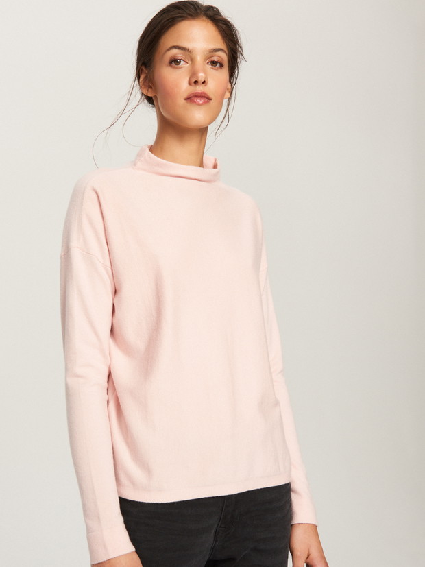 Sweter z niską stójką - Reserved, 29,99 zł