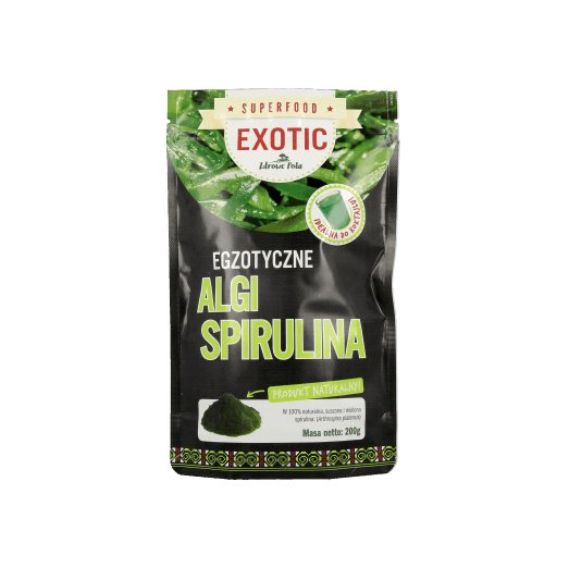 ZDROWE POLA SUPERFOOD EXOTIC egzotyczne algi spirulina, 21,99 zł