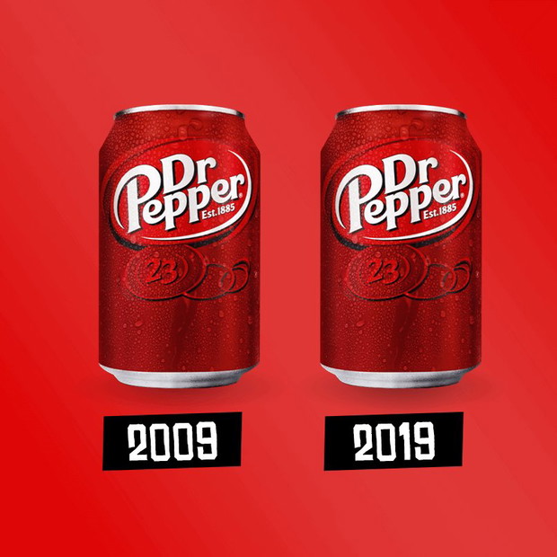 #10yearchallenge - Dr Pepper