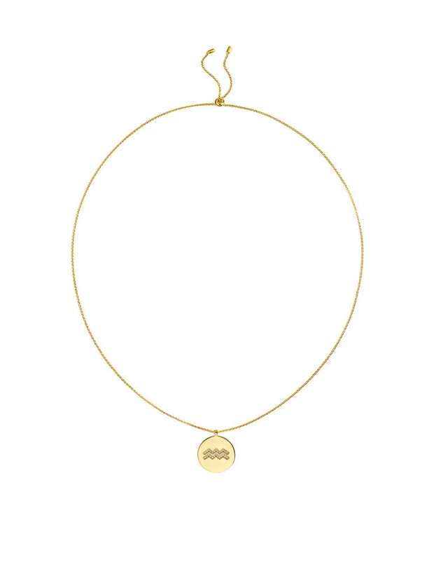 Avilio London/Showroom - naszyjnik znak zodiaku Wodnik, 392 zł