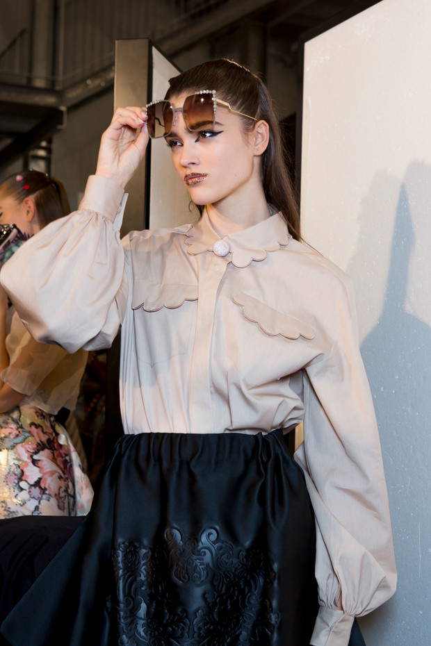 Fendi wiosna-lato 2017 - backstage