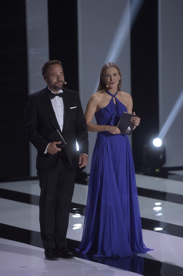 Festiwal Filmów Fabularnych w Gdyni - wyniki 2016, prowadzący galę Aleksandra Rosiak i Łukasz Nowicki