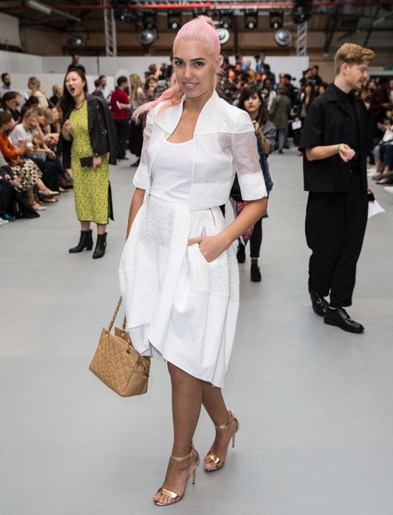Gwiazdy na London Fashion Week wiosna-lato 2017