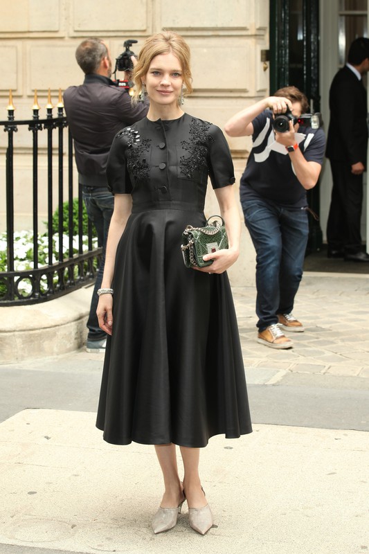 Gwiazdy na Paris Fashion Week wiosna-lato 2017