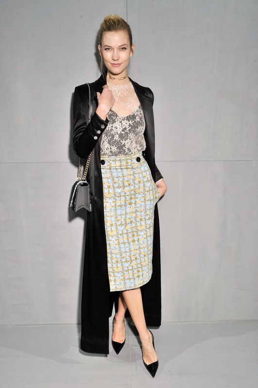 Gwiazdy na Paris Fashion Week wiosna-lato 2017