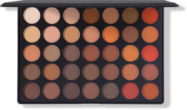 Palety cieni w odcieniach nude, Morphe, Online Only 35OM Nature Glow Matte Eyeshadow Palette, 24$