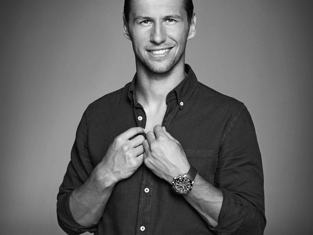 Grzegorz Krychowiak i Célia Jaunat w kampanii zegarków Albert Riele