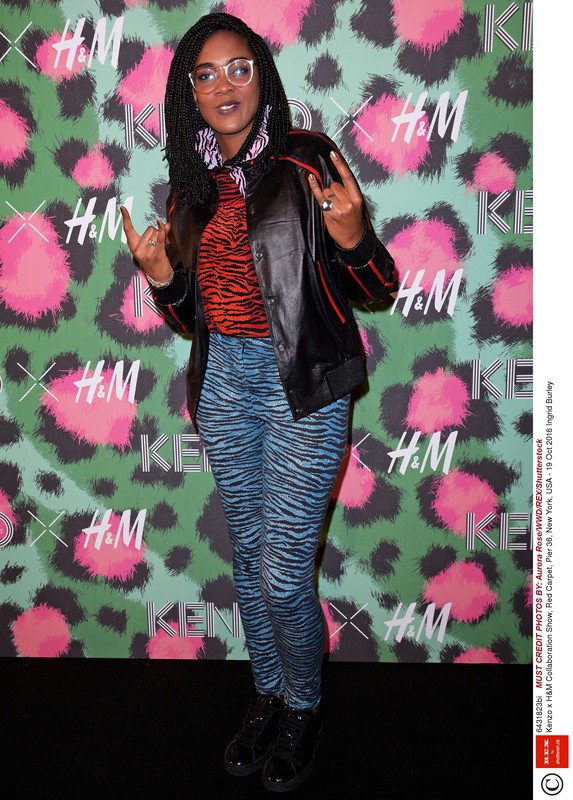 Gwiazdy na pokazie Kenzo x H&M w Nowym Jorku