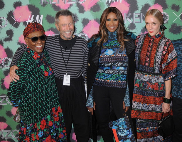 Gwiazdy na pokazie Kenzo x H&M w Nowym Jorku