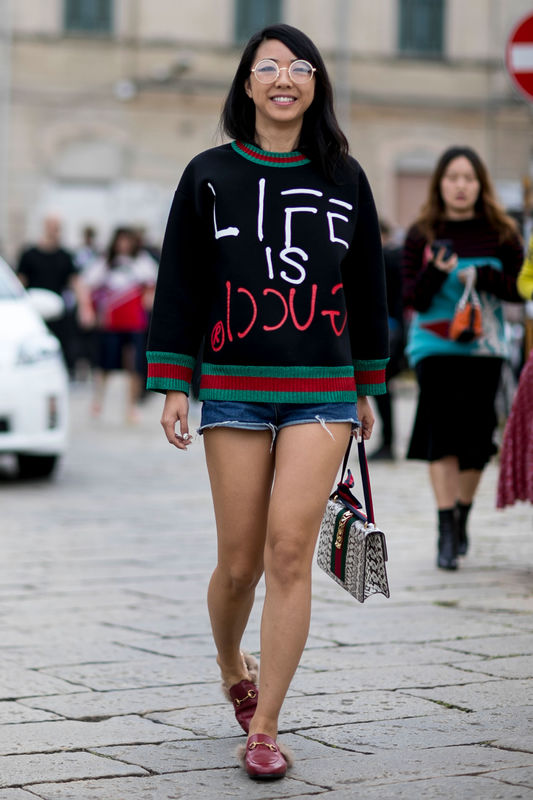 Modne bluzy na jesień 2016 Street Fashion