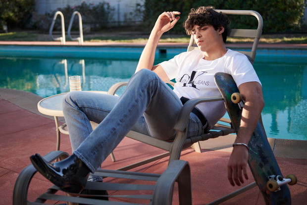 Noah Centineo w nowej kampanii Calvin Klein #MyCalvins