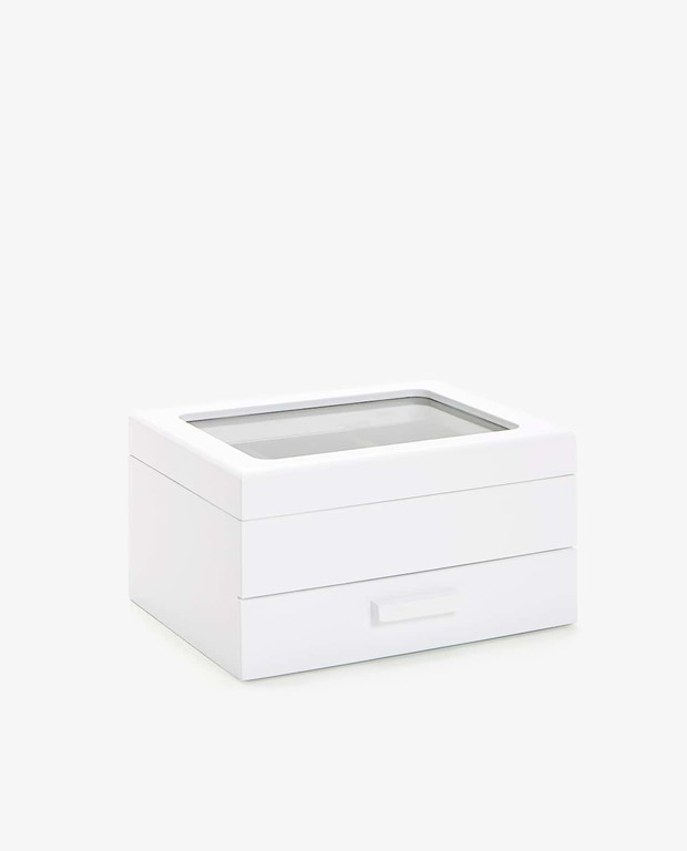 LAKIEROWANA SZKATUŁKA Z SZUFLADKAMI, ZARA HOME, 149 zł