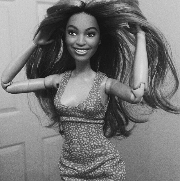 Beyoncé jako lalka Barbie - hit na instagramie