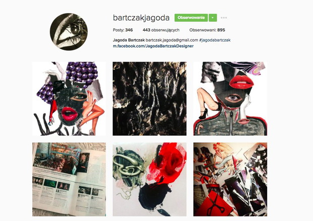 Instagram Jagody Bartczak
