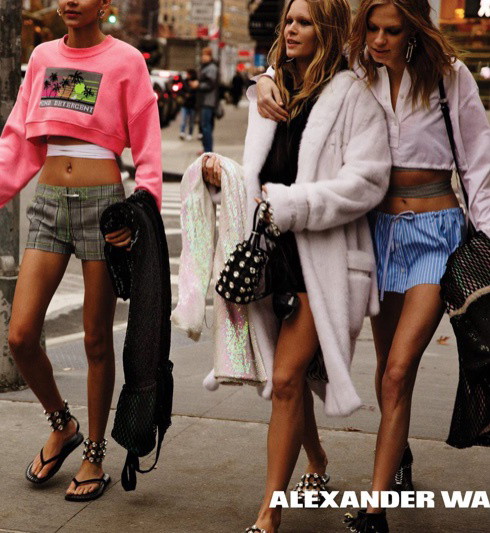 Kampania Alexander Wang wiosna-lato 2017