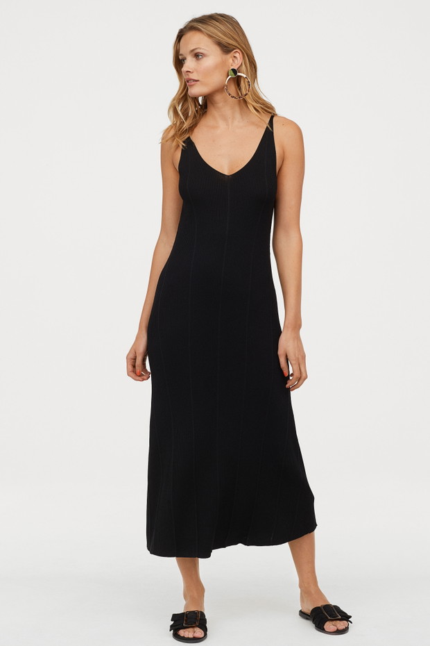 Slip dress maxi - H&M, 149,99 zł