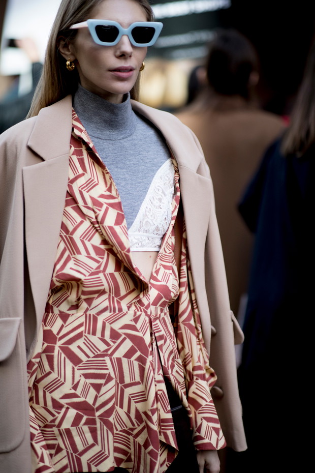 Street fashion Milan Fashion Week jesien-zima 2019/2020