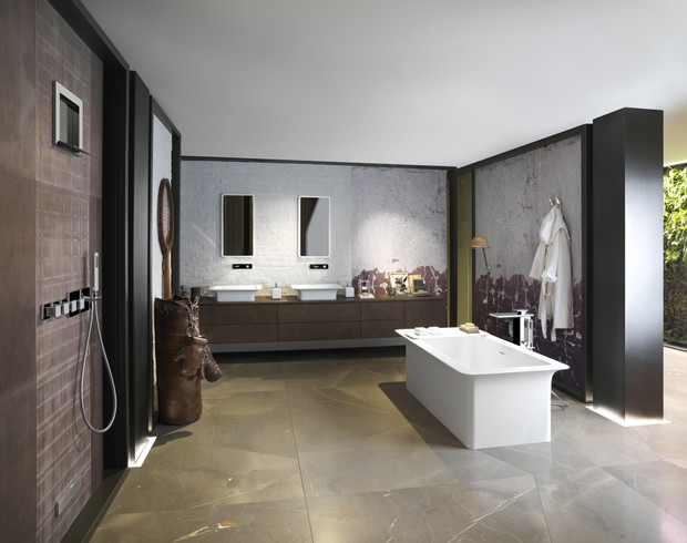 Modne łazienki: imponujący showroom w sercu Mediolanu