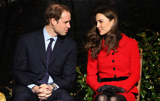Kate Middleton i książę William, 2011 rok.