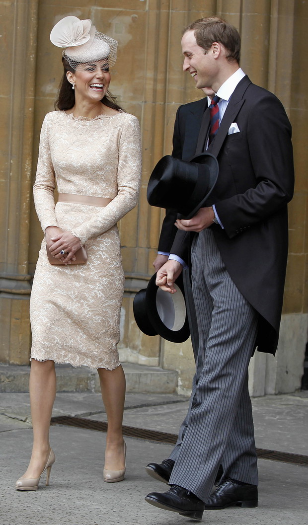 Kate Middleton i książę William, 2012 rok.